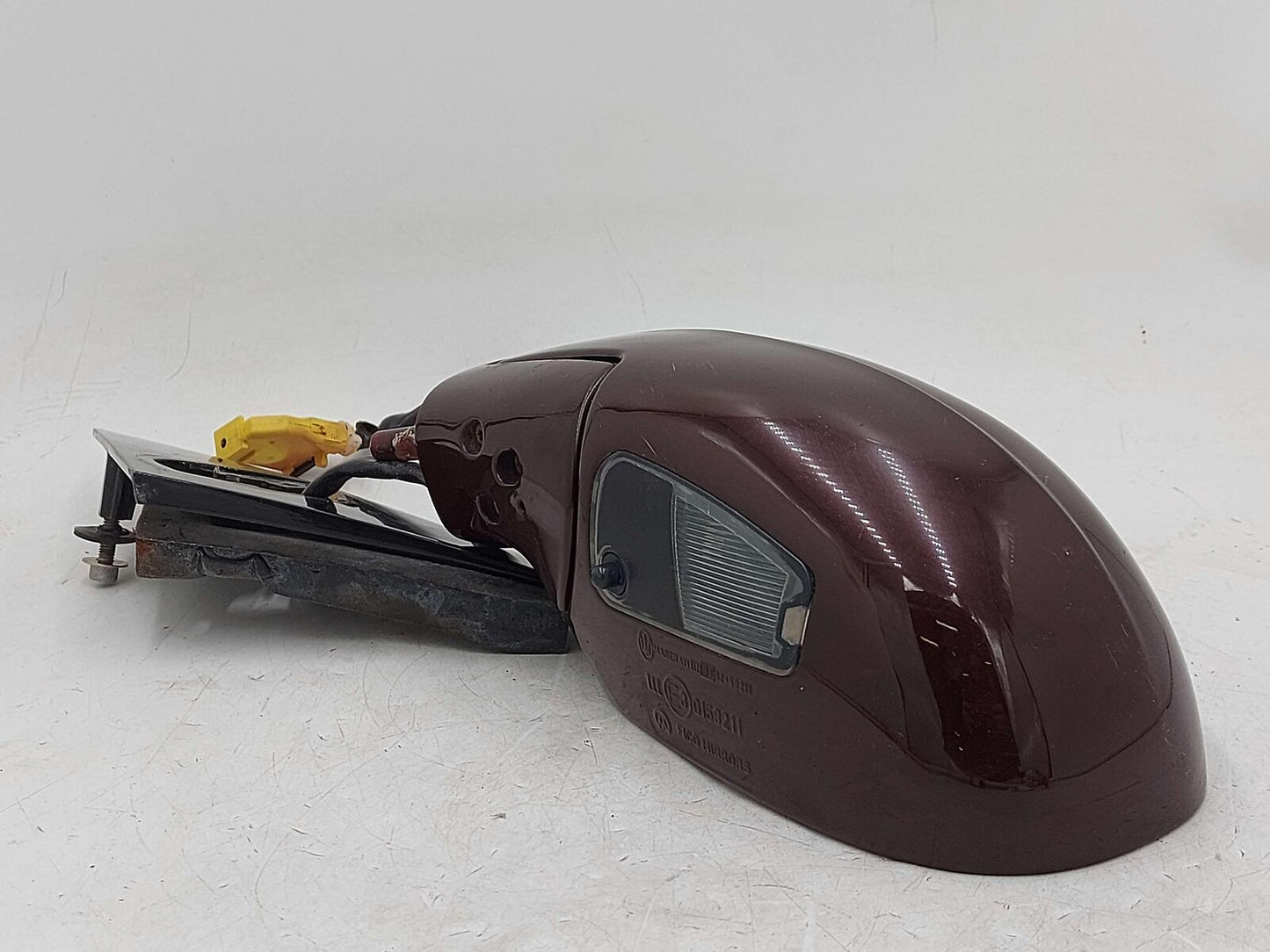 2007 MASERATI QUATTROPORT M139 LH LEFT DOOR MIRROR BURGUNDY *SCUFFS CHIPS*