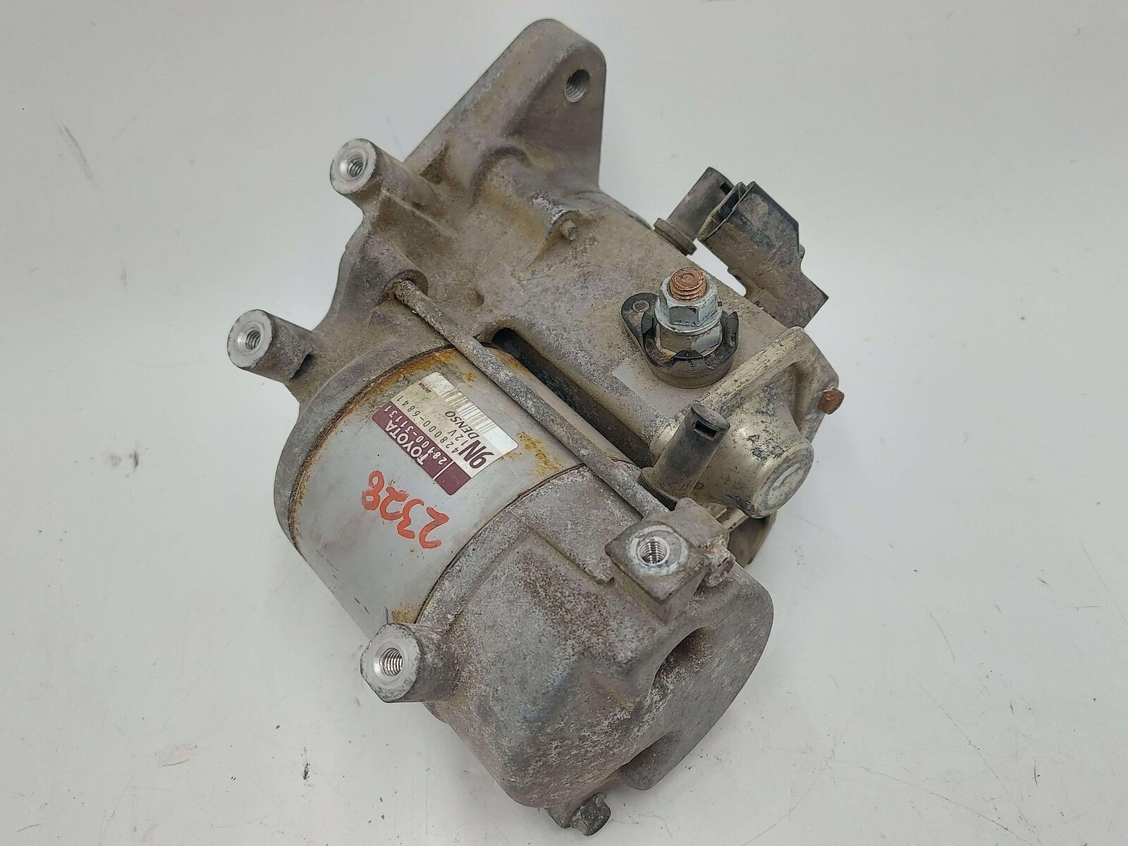 10-23 TOYOTA 4RUNNER ENGINE MOTOR STARTER MOTOR 4.0L 28100-31131