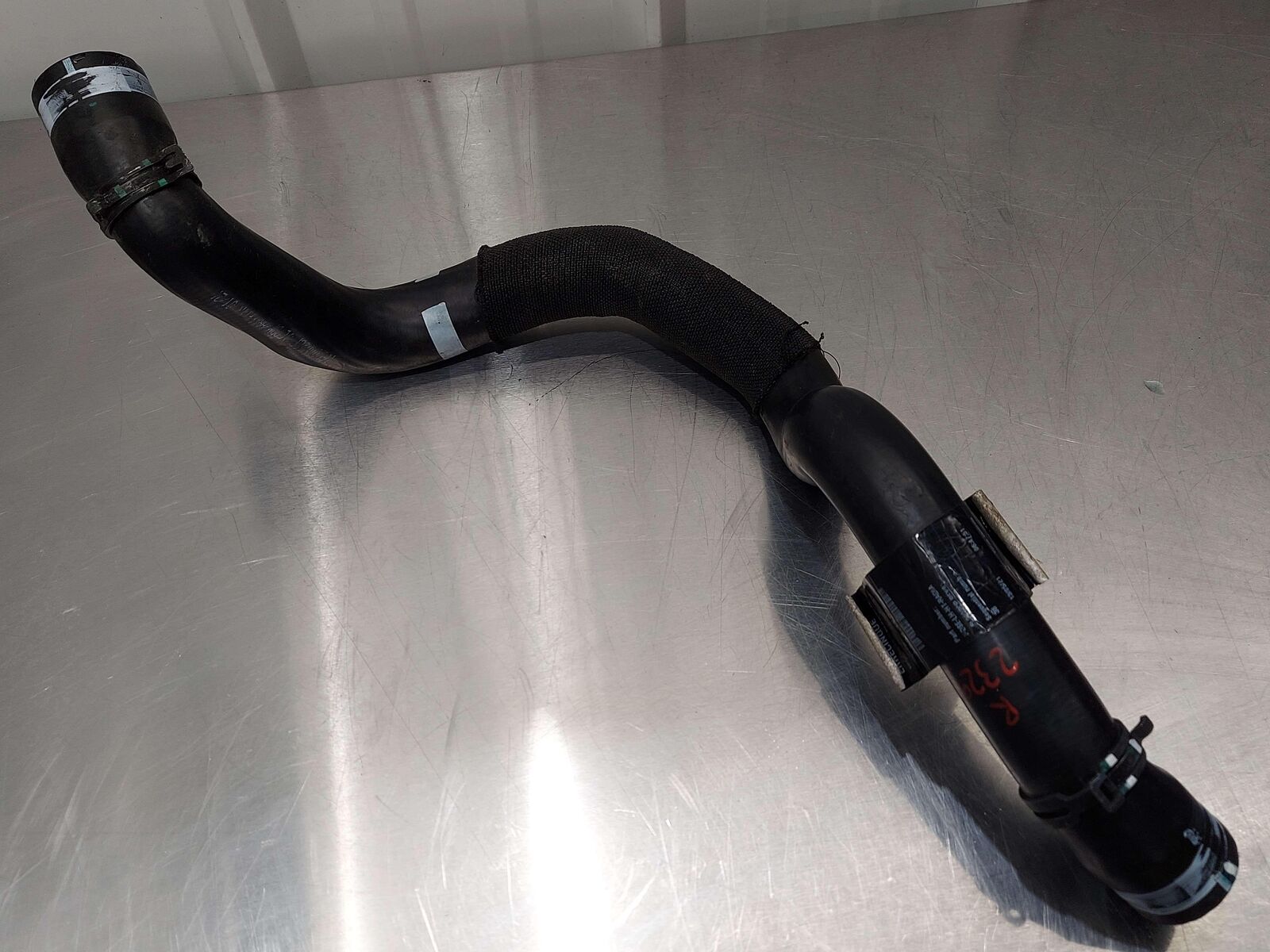 2023 McLaren Artura Hose RH Right Lower Engine Rad Hose 16L0002CP