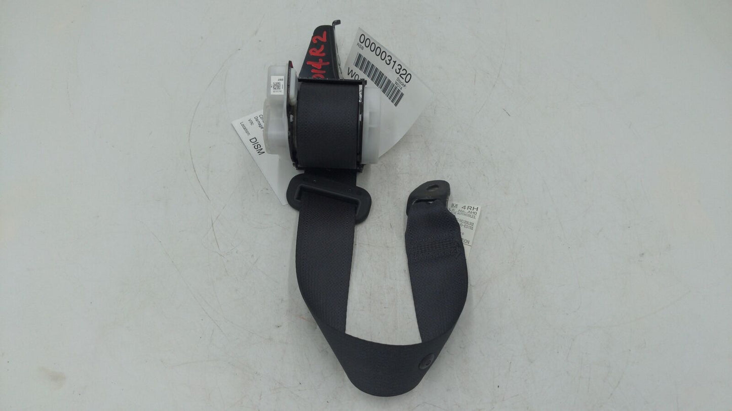 17 SUBARU WRX RH RIGHT REAR SEAT BELT RETRACTOR BLACK