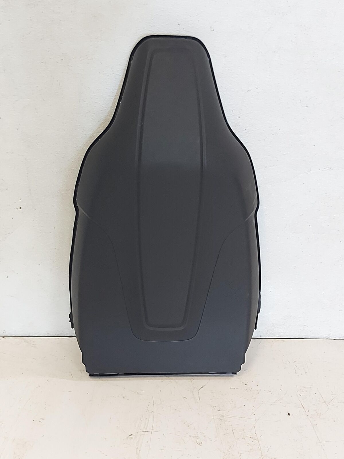 2020 PORSCHE TAYCAN Front Seat Plastic Seat Back Cover trim Black 9j1881971