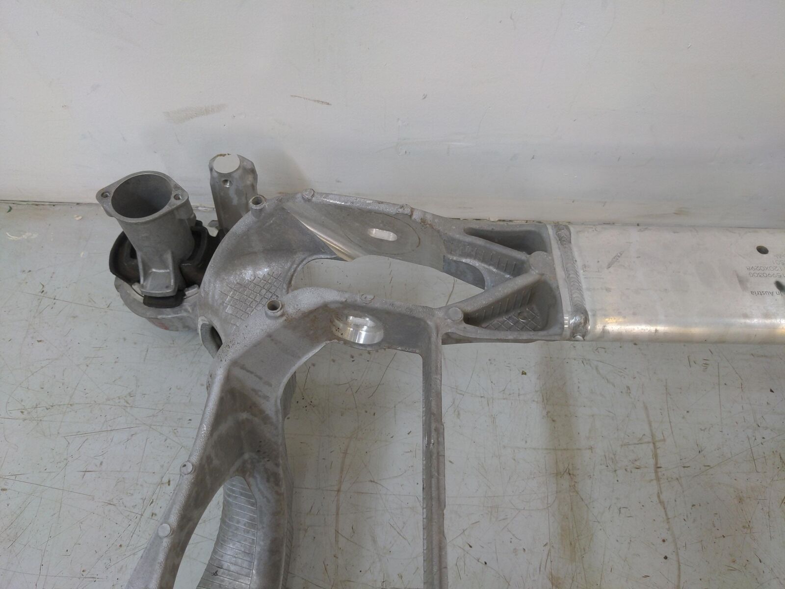 2020 Porsche Taycan Rear Sub frame Undercarraige Crossmember 9J1599030G 10K KMS