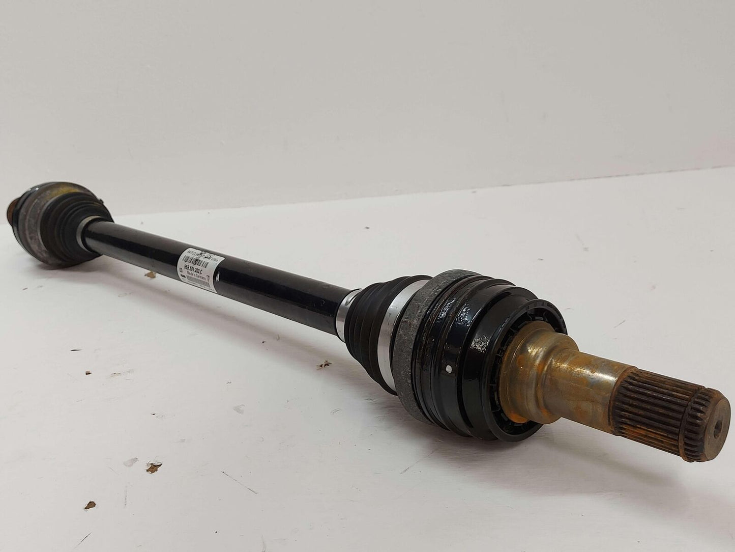 15-16 PORSCHE MACAN 95B S 3.0L REAR LEFT AXLE SHAFT 95B501203C