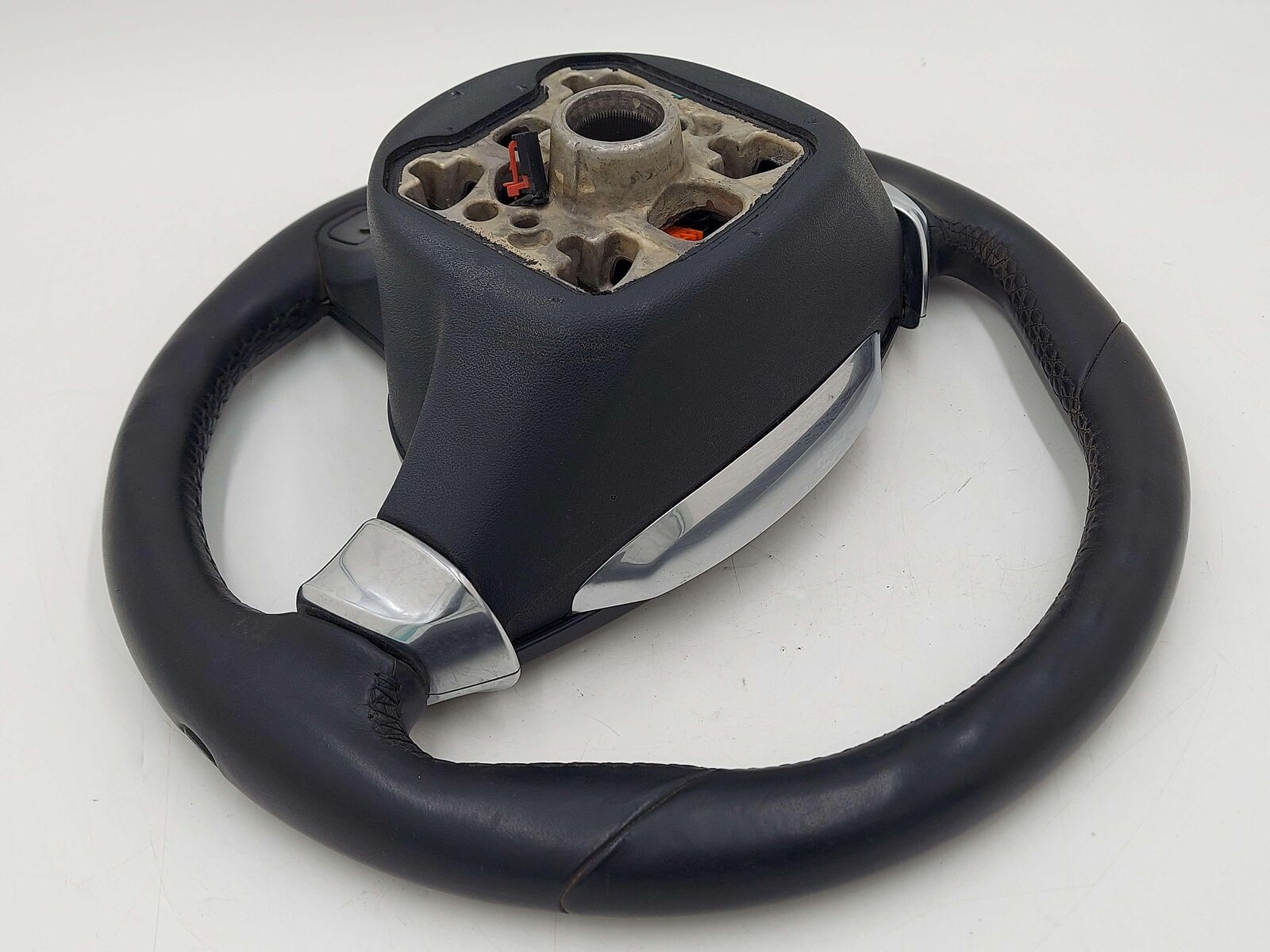 10-16 PORSCHE PANAMERA Steering Wheel Black Radio Control