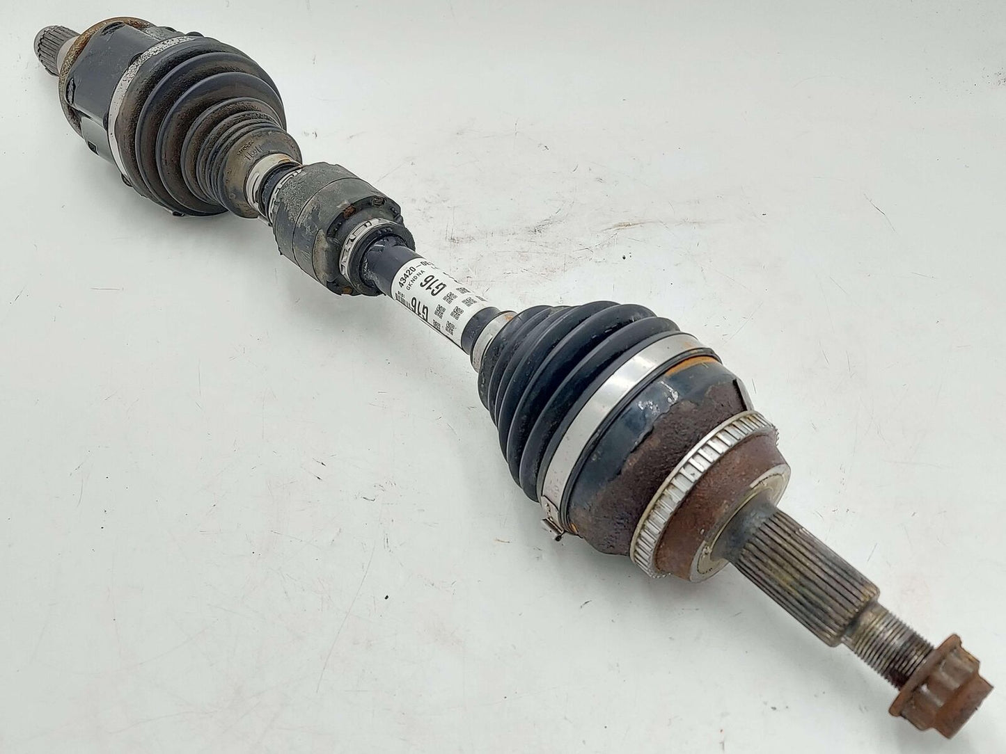 17-19 TOYOTA HIGHLANDER FRONT LEFT AXLE SHAFT 43420-0E150