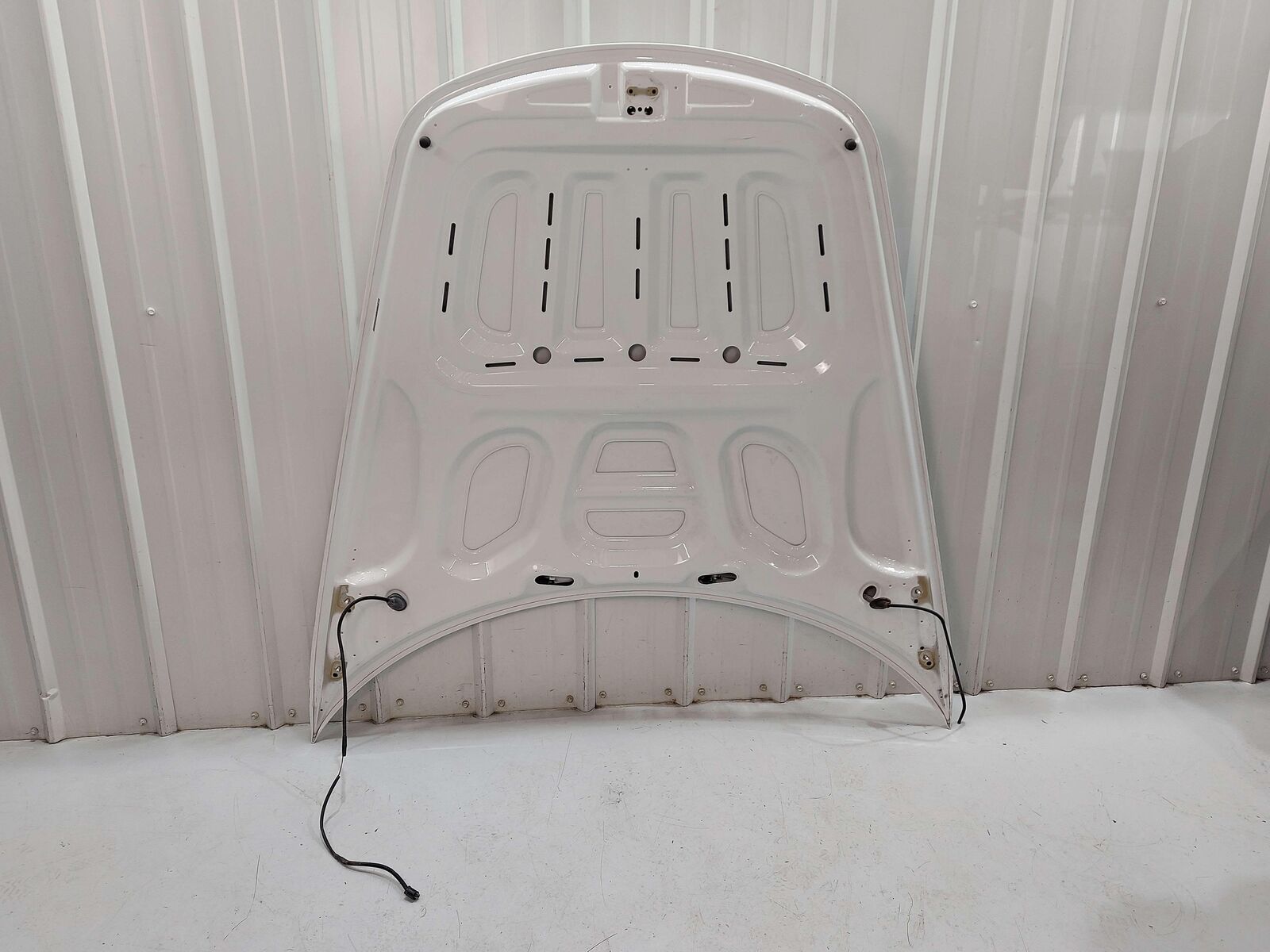 12-19 PORSCHE 911 991 GT3 FRONT HOOD PURE WHITE C9A *NOTE