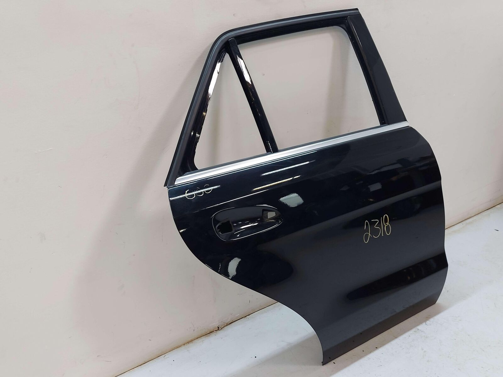 16-19 MERCEDES GLE63S AMG W166 Rear RH RIGHT Door Shell Obsidian Black *note*