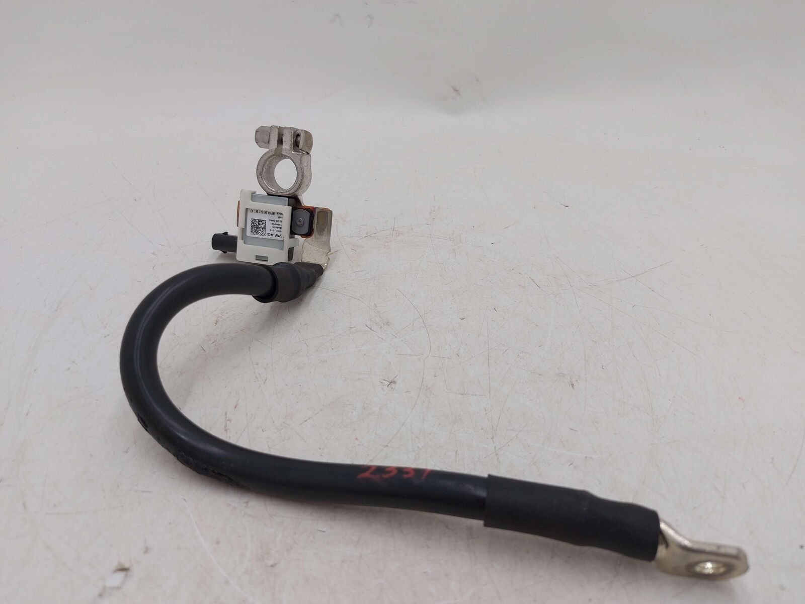 2016 PORSCHE MACAN 95B S BATTERY CABLE NEGATIVE W/ BATTERY SENSOR 8R0915181C