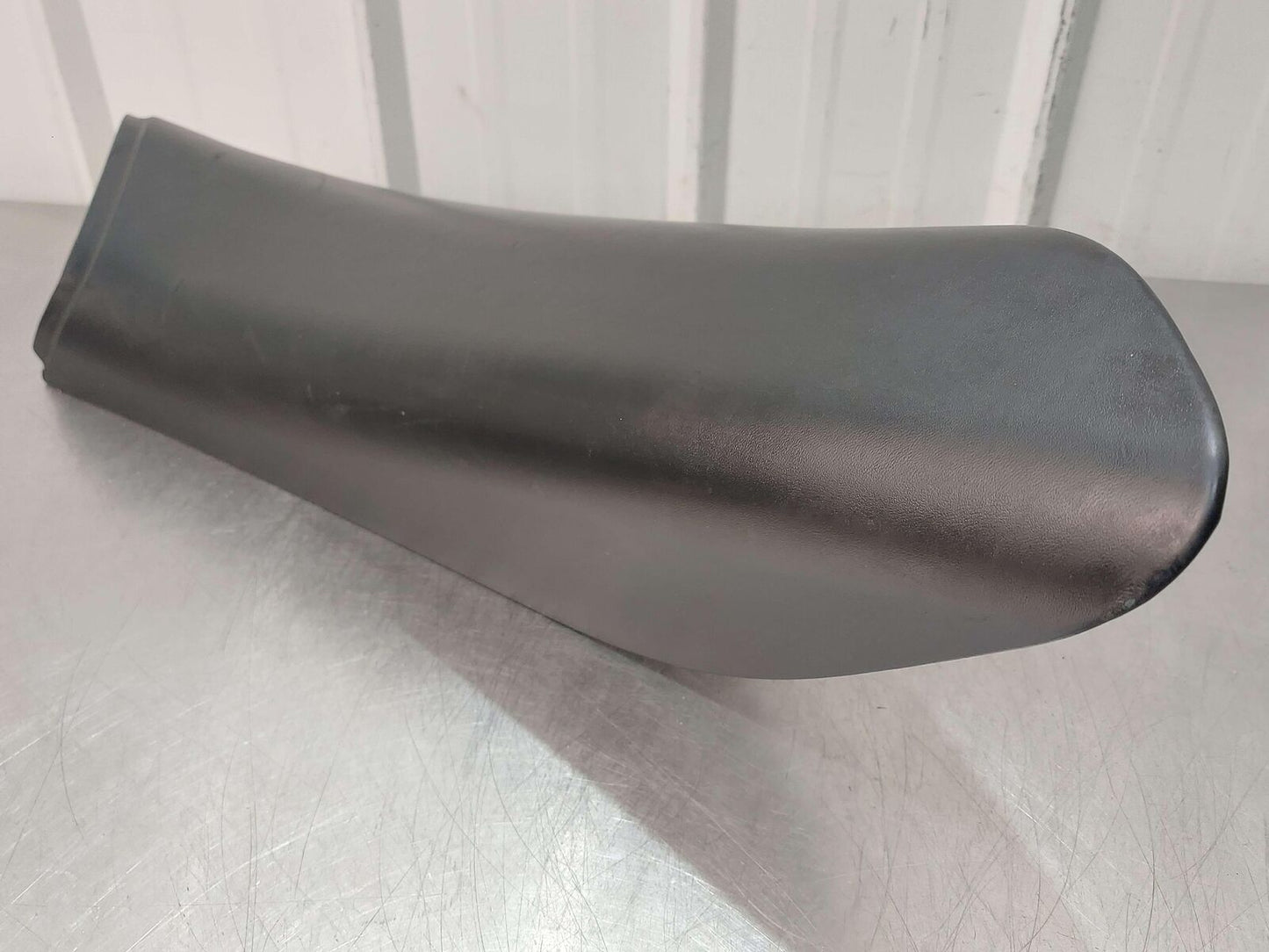 2016 MCLAREN 540C LEFT ROCKER SILL STEP TRIM COVER JET BLACK NAPPA LEATHER *NOTE