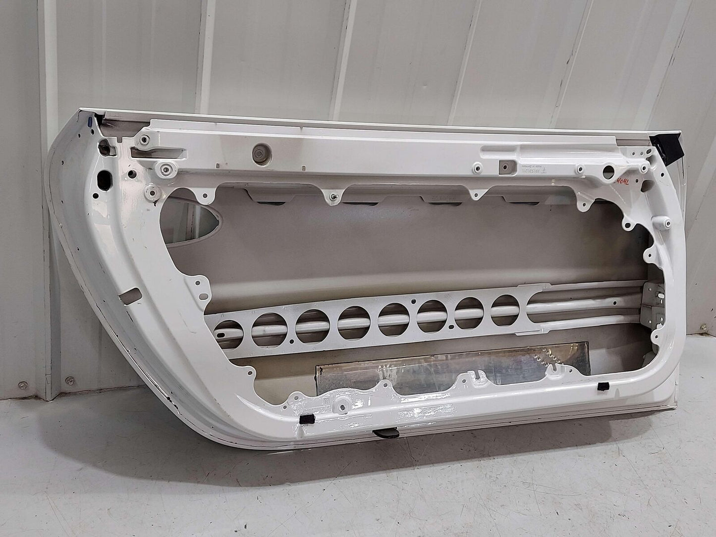 12-16 PORSCHE 911 991 GT3 FRONT LEFT DOOR SHELL PURE WHITE C9A *NOTE