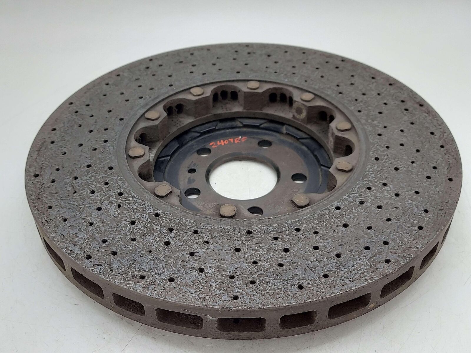 2017 MCLAREN 570S FRONT RIGHT BRAKE DISC ROTOR CARBON CERAMIC 36.26MM 11C0771CP