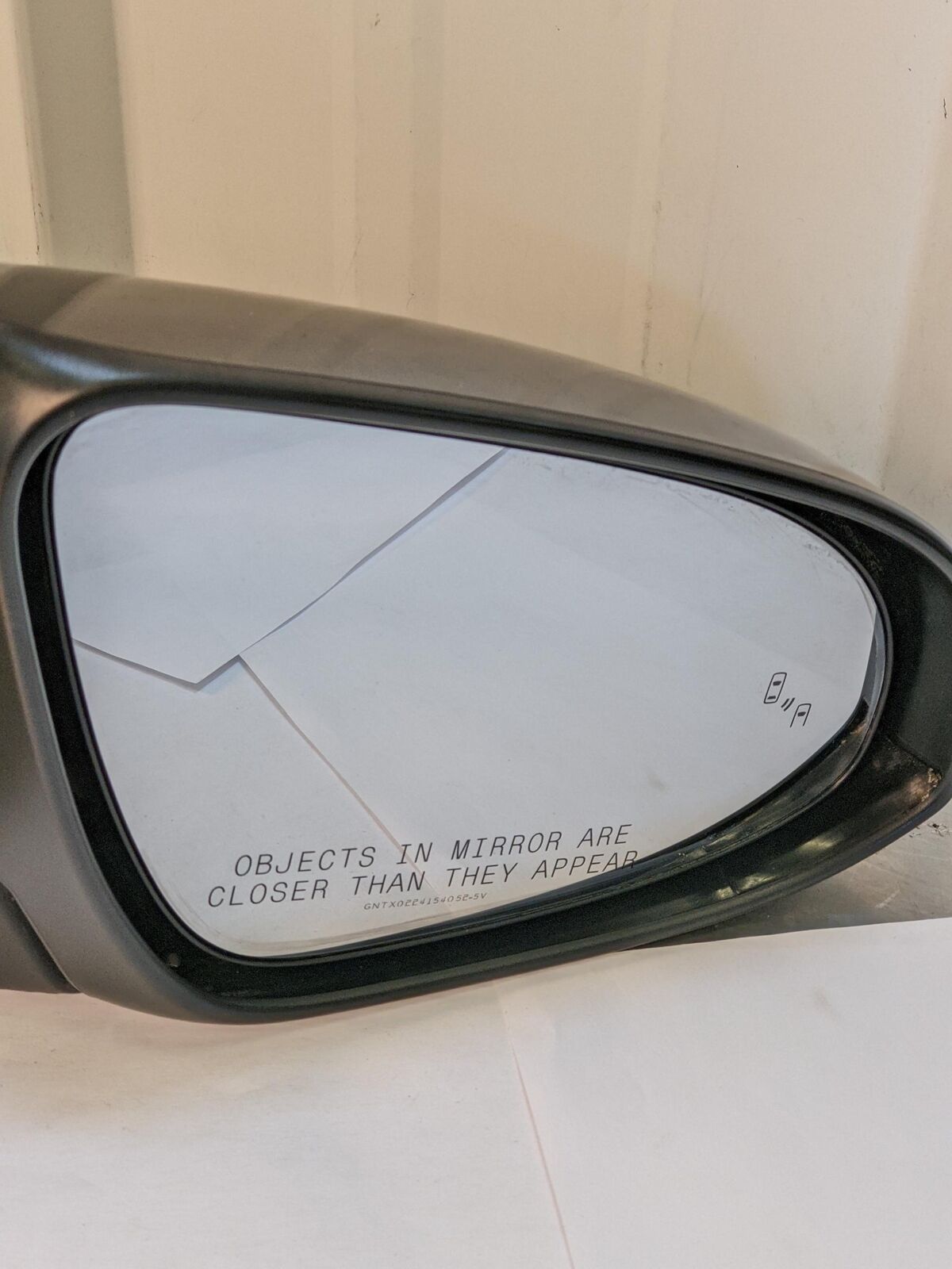 💥15-17 TOYOTA CAMRY RH Right Door Mirror Black Heated Blind Spot Alert💥