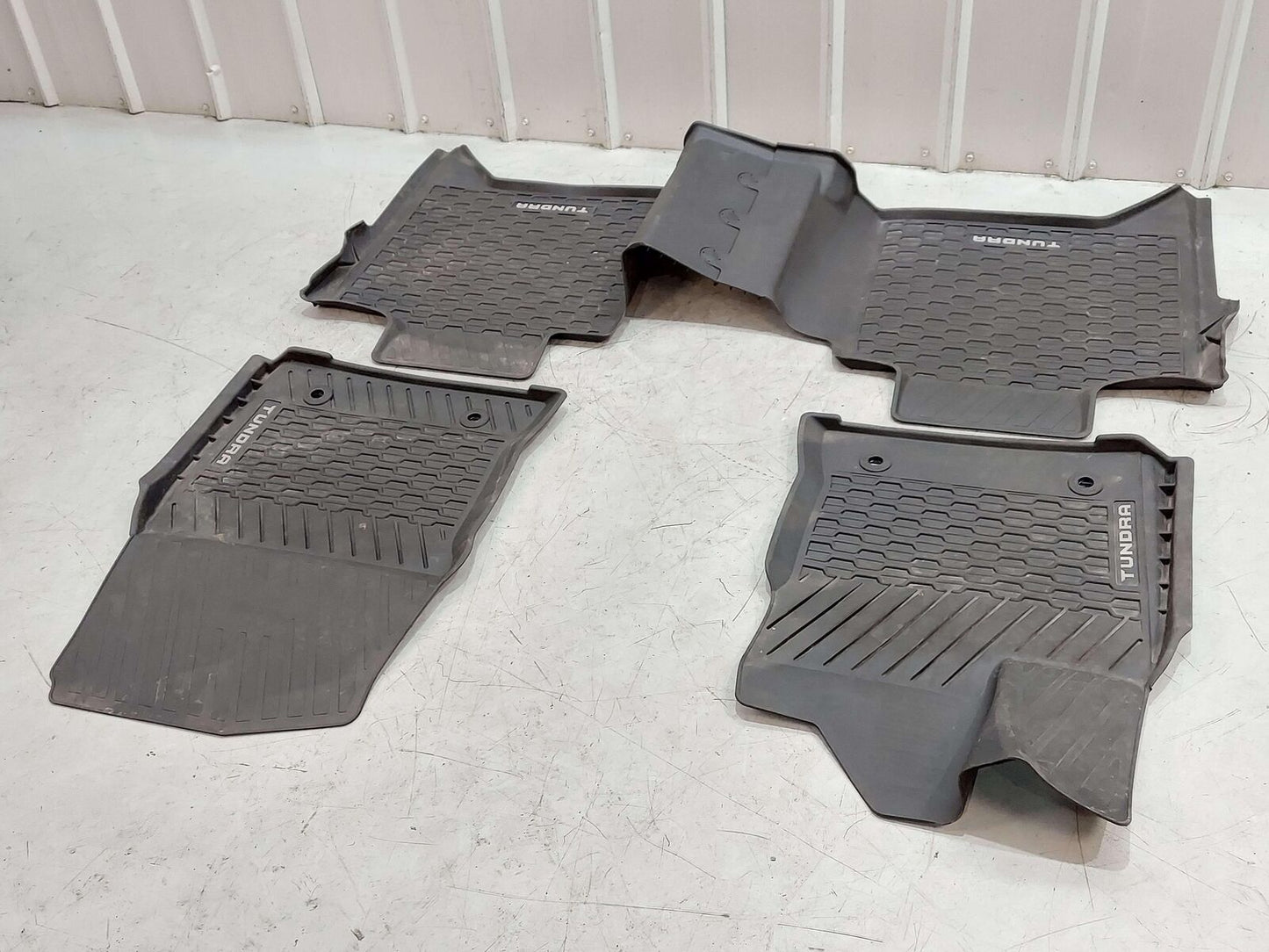 2023 TOYOTA TUNDRA TRD FLOOR MAT RUBBER ALL WEATHER MATS