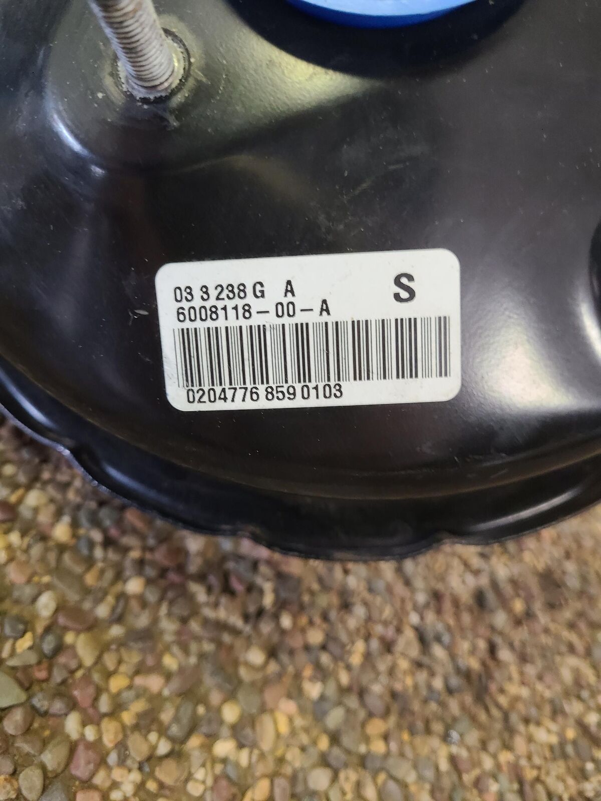 2013 TESLA S Power Brake Booster 6008118-00-a