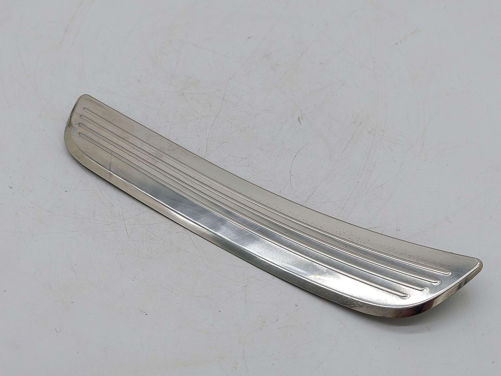 19 Mercedes E63s AMG W213 Rear LH Left Door Scuff Sill Plate Chrome A2056800135