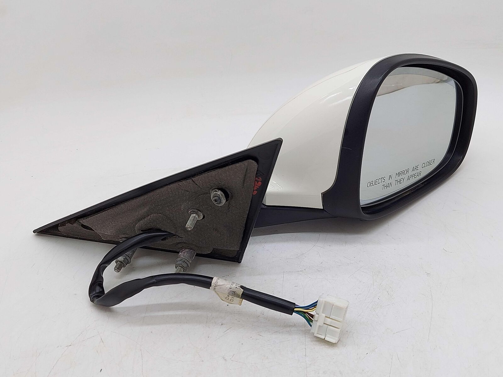 2010 Maserati GranTurismo S M145 Coupe RIGHT DOOR MIRROR BIANCO ELDORADO WHITE