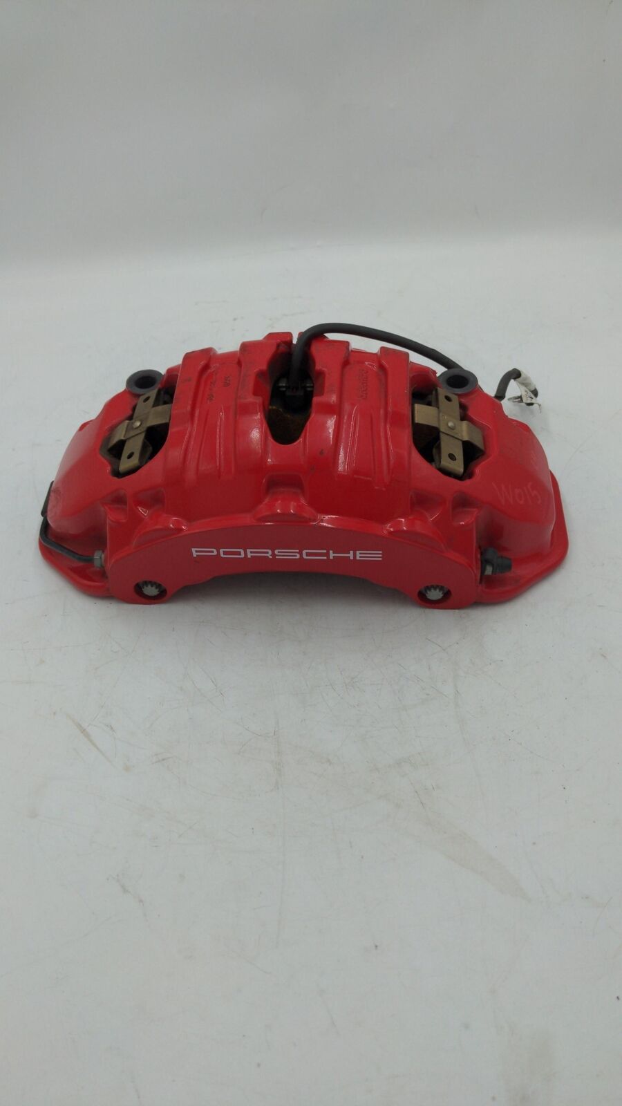 2020 PORSCHE TAYCAN Left Caliper 7pp615123 Red Lh Front Caliper