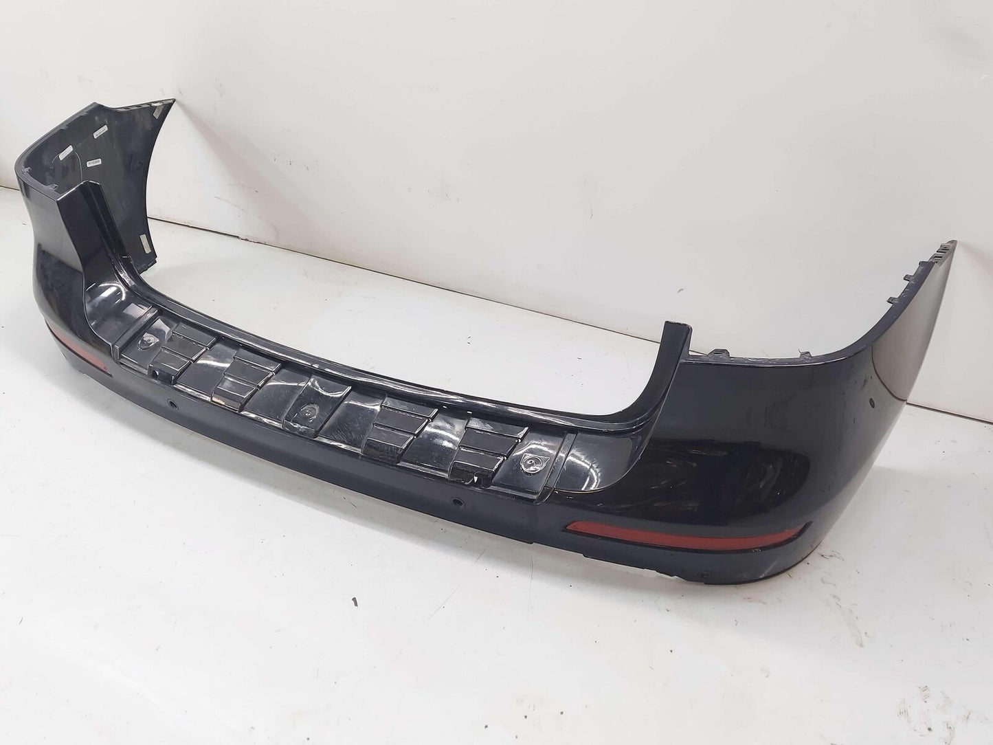 12-15 MERCEDES ML350 W166 REAR BUMPER UPPER COVER OBSIDIAN BLACK 197U 1668850325