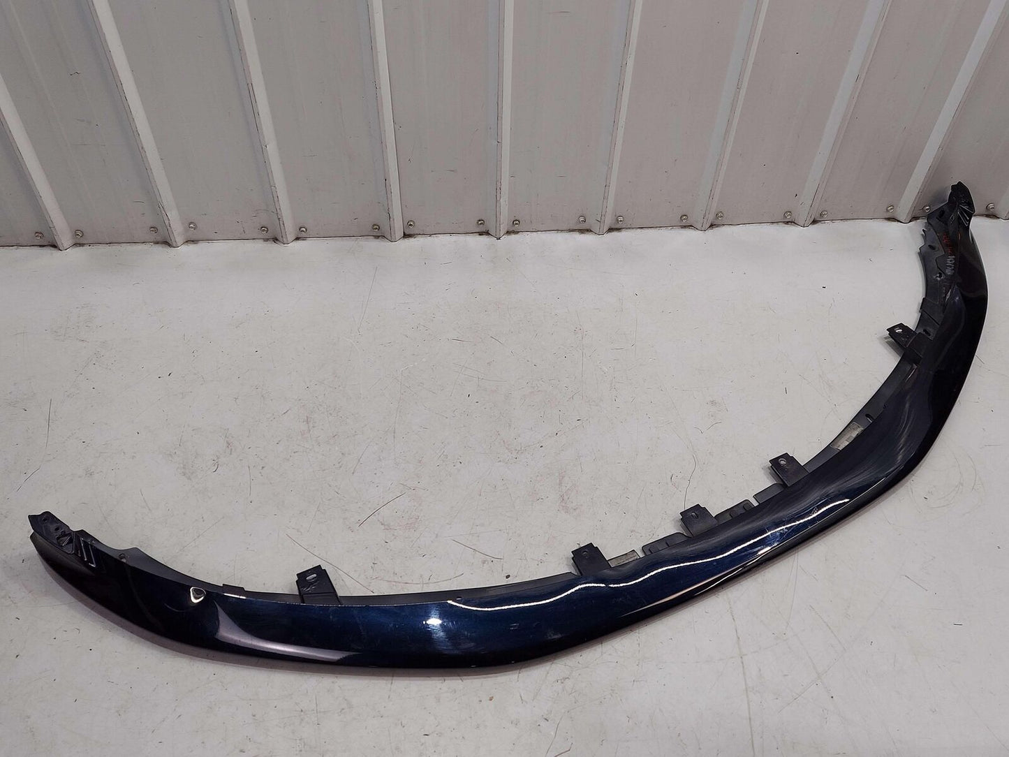 2024 ASTON MARTIN DB12 VOLANTE FRONT BUMPER LOWER LIP SPOILER ULTRAMARINE BLACK