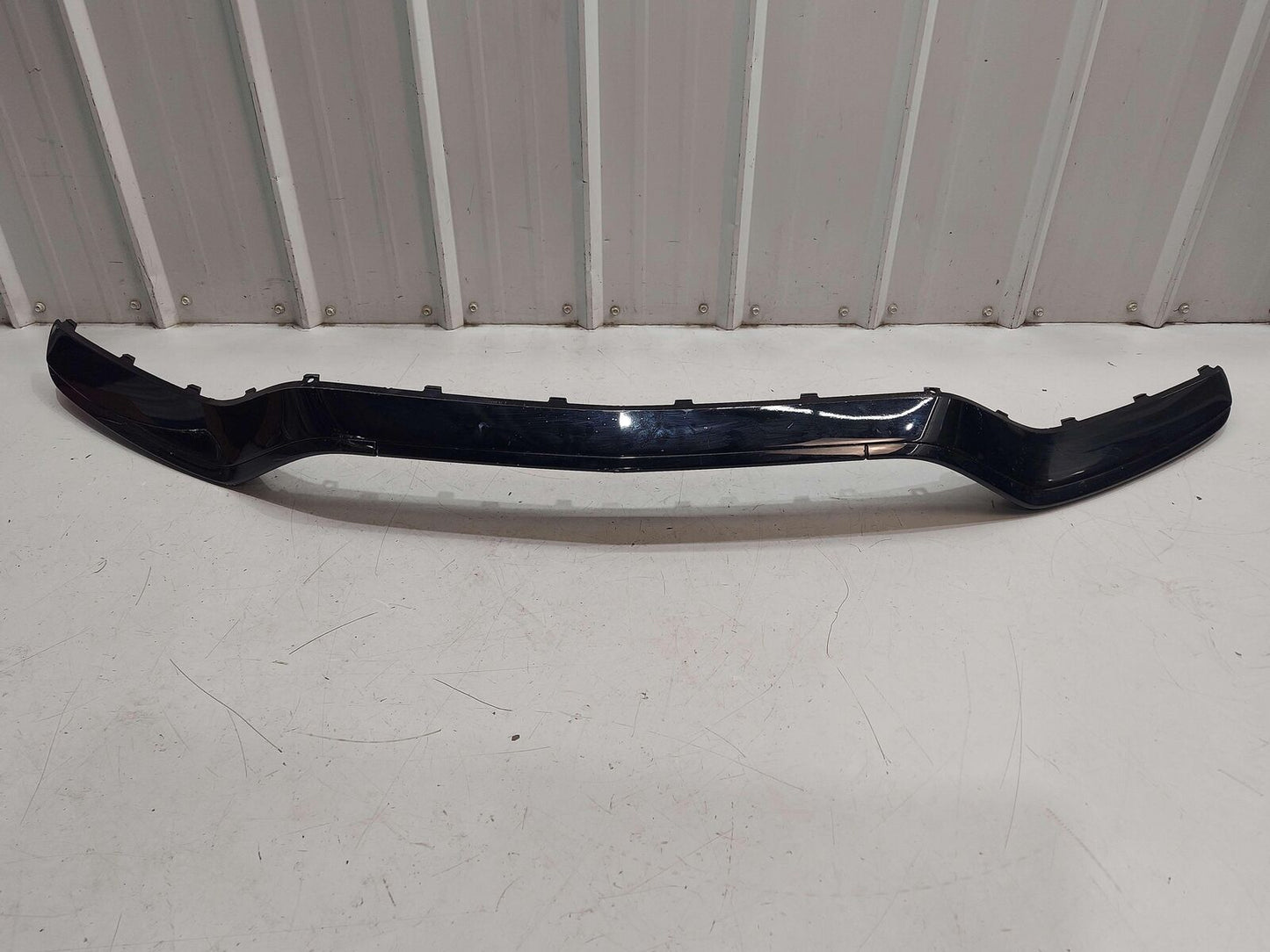 2017 MERCEDES C63S AMG W205 FRONT LOWER BUMPER VALANCE BLACK 040U *NOTE