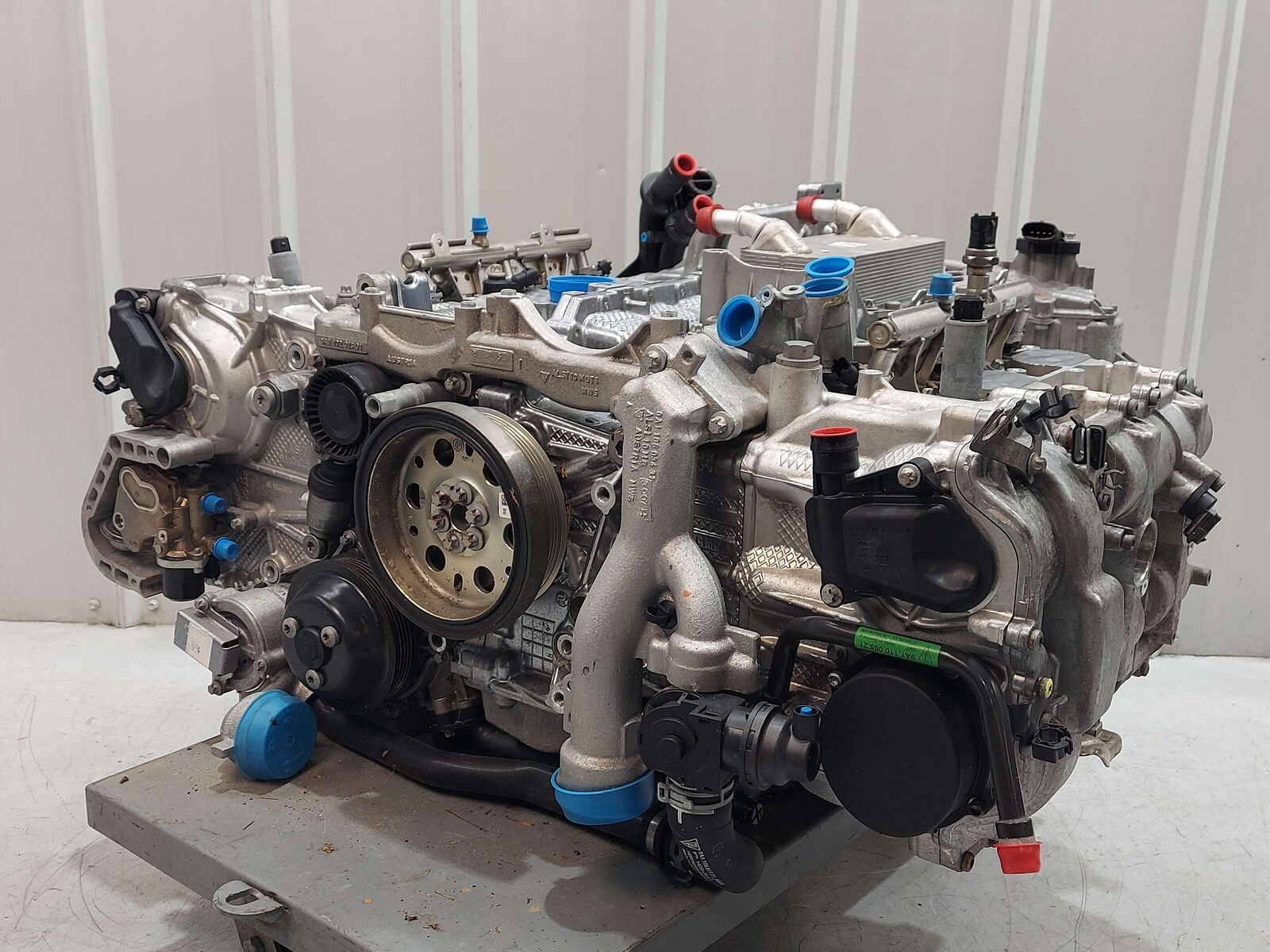 16 PORSCHE CAYMAN GT4 981 ENGINE MOTOR 3.8L 9K KM'S