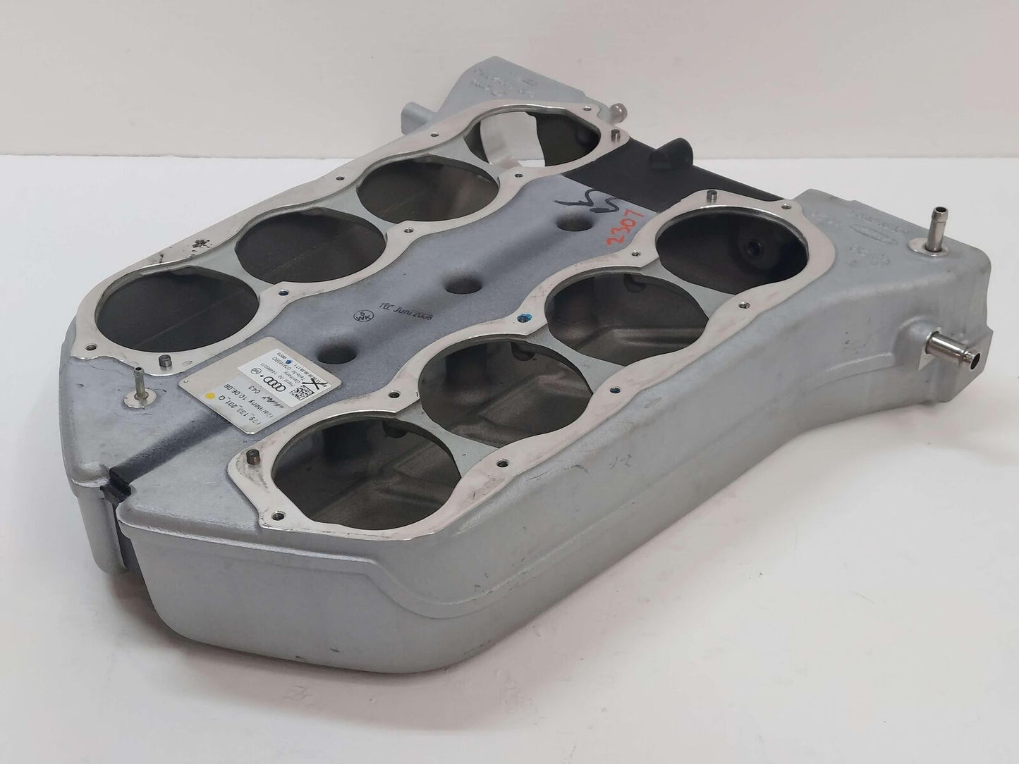 08-10 AUDI R8 INTAKE MANIFOLD UPPER 4.2L 079133201Q 079133205Q