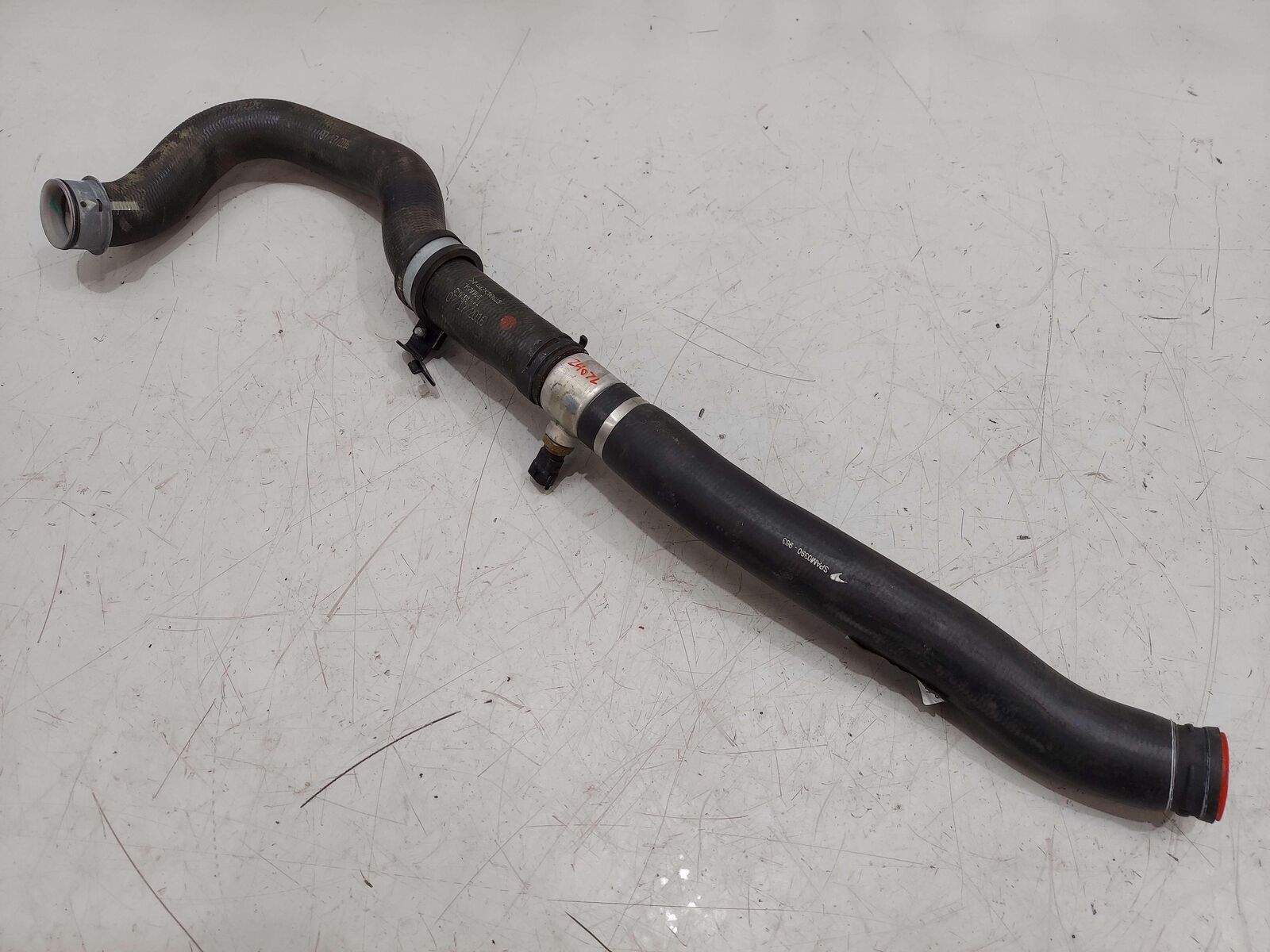 2017 MCLAREN 570S LEFT RADIATOR HOSE PIPE W/ SENSOR 13L0243CP