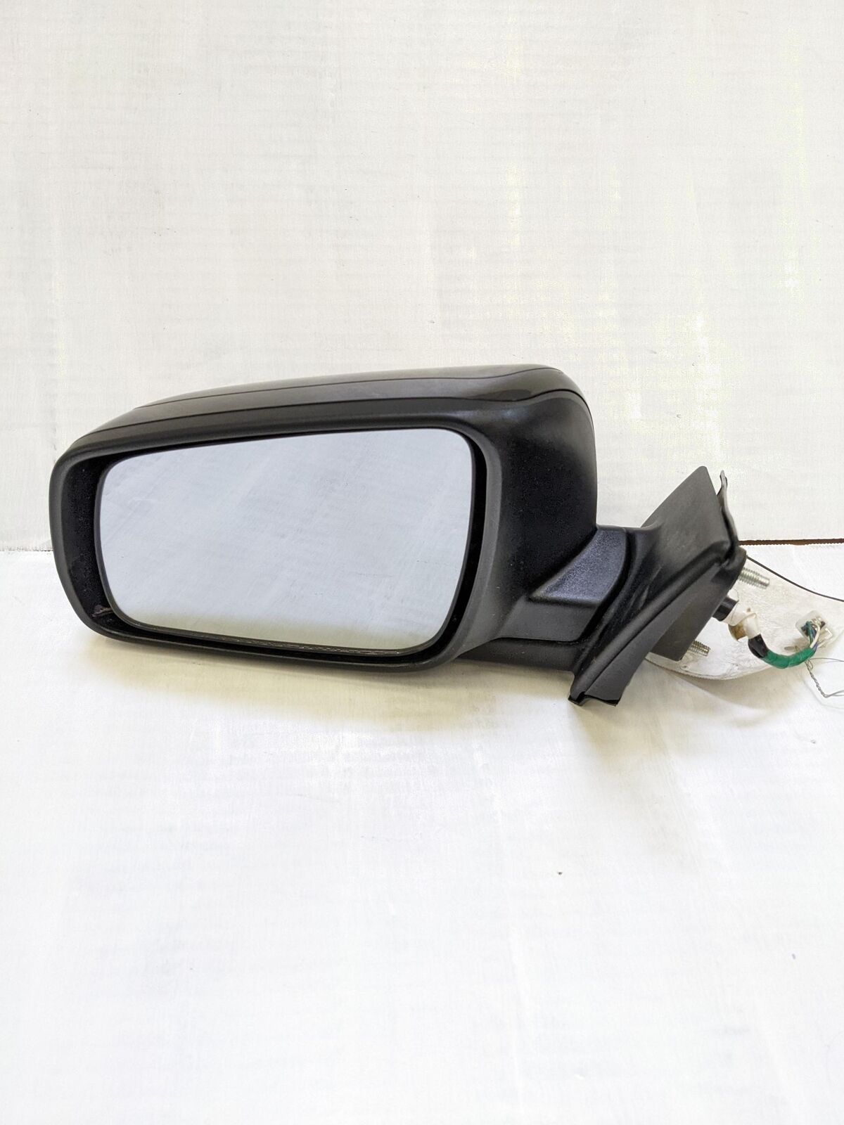 08-14 MITSUBISHI LANCER LH Left Door Mirror *scuffs* Black Heated