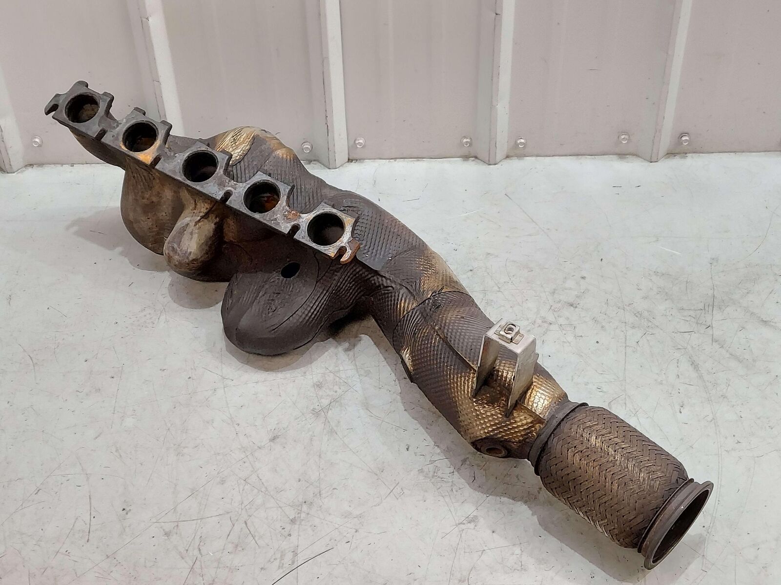 09-13 AUDI R8 LEFT EXHAUST MANIFOLD 5.2L V10 420251211