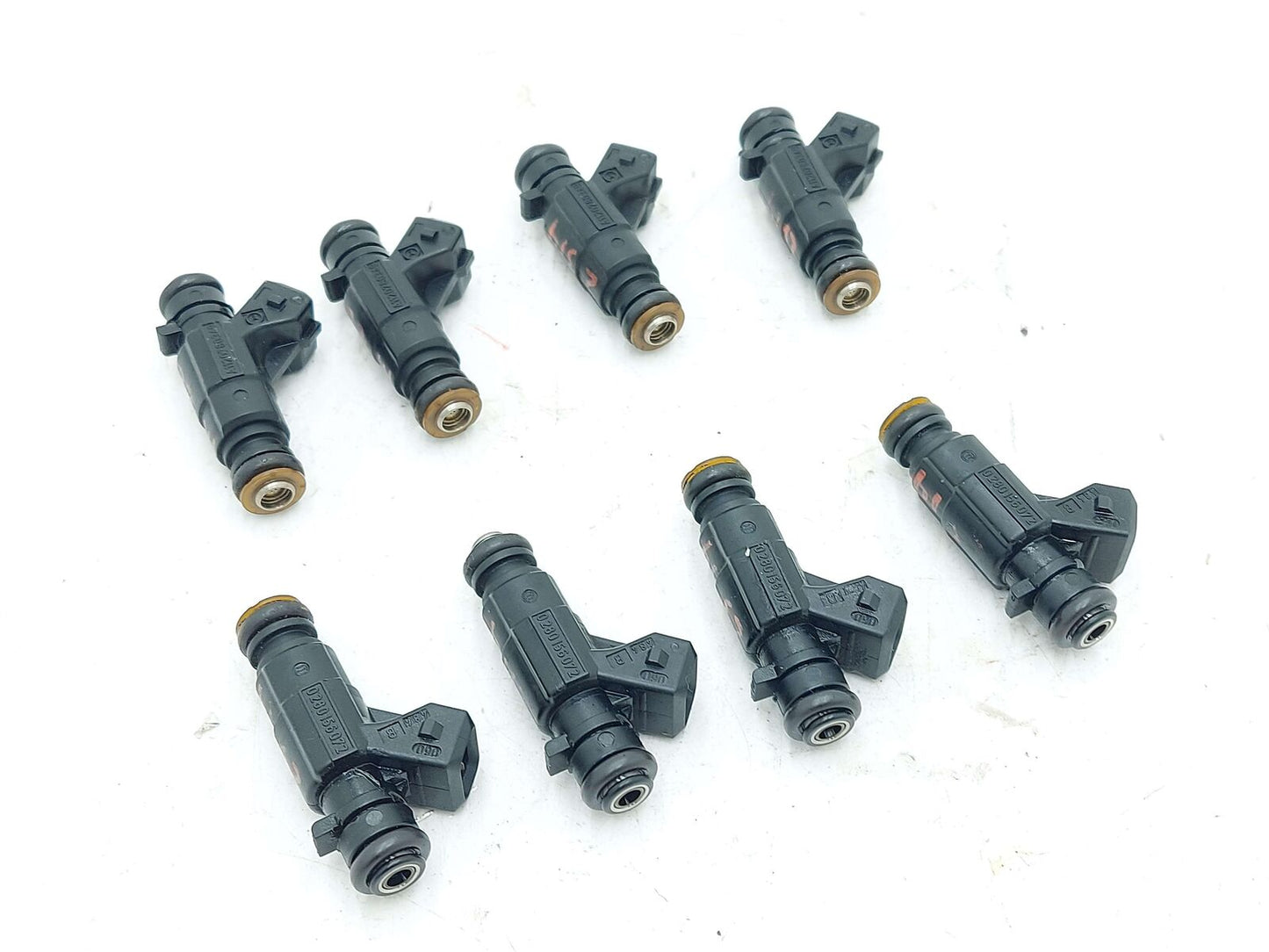 03-06 MERCEDES E55 AMG W211 SET OF 8 FUEL INJECTOR A1120780349 0280156072 WAGON