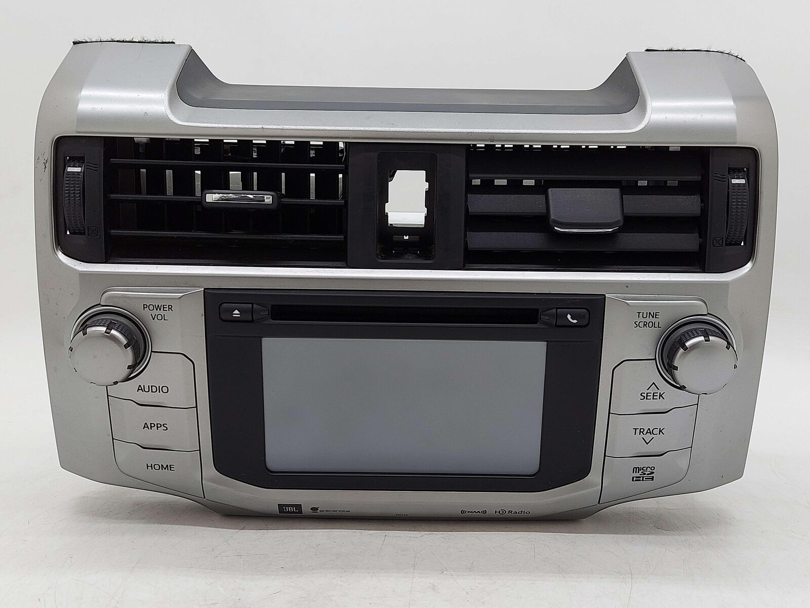 16-18 TOYOTA 4RUNNER RADIO RECIEVER DISPLAY GRACENOTE JBL 8610035422 510146