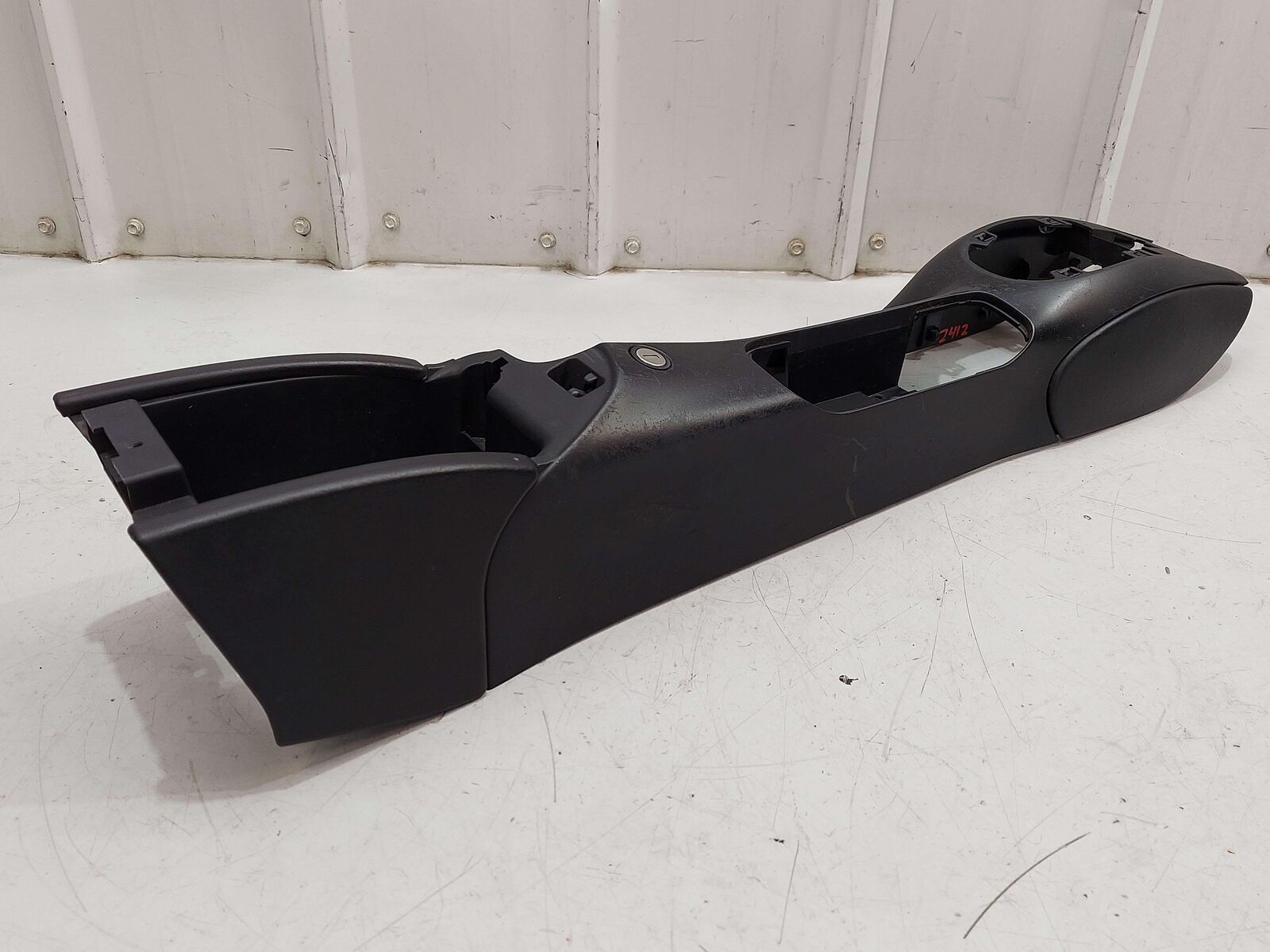 00-05 PORSCHE 911 996 CARRERA FRONT FLOOR CONSOLE BLACK *NOTE