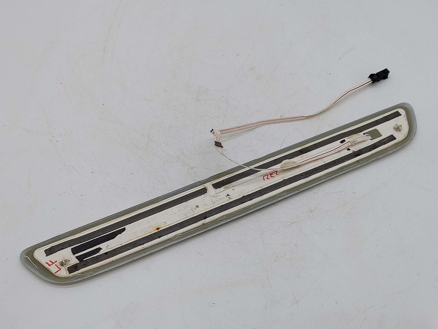 19 Mercedes E63s AMG W213 Front RH Right Door Sill Plate Illuminated A2056800735