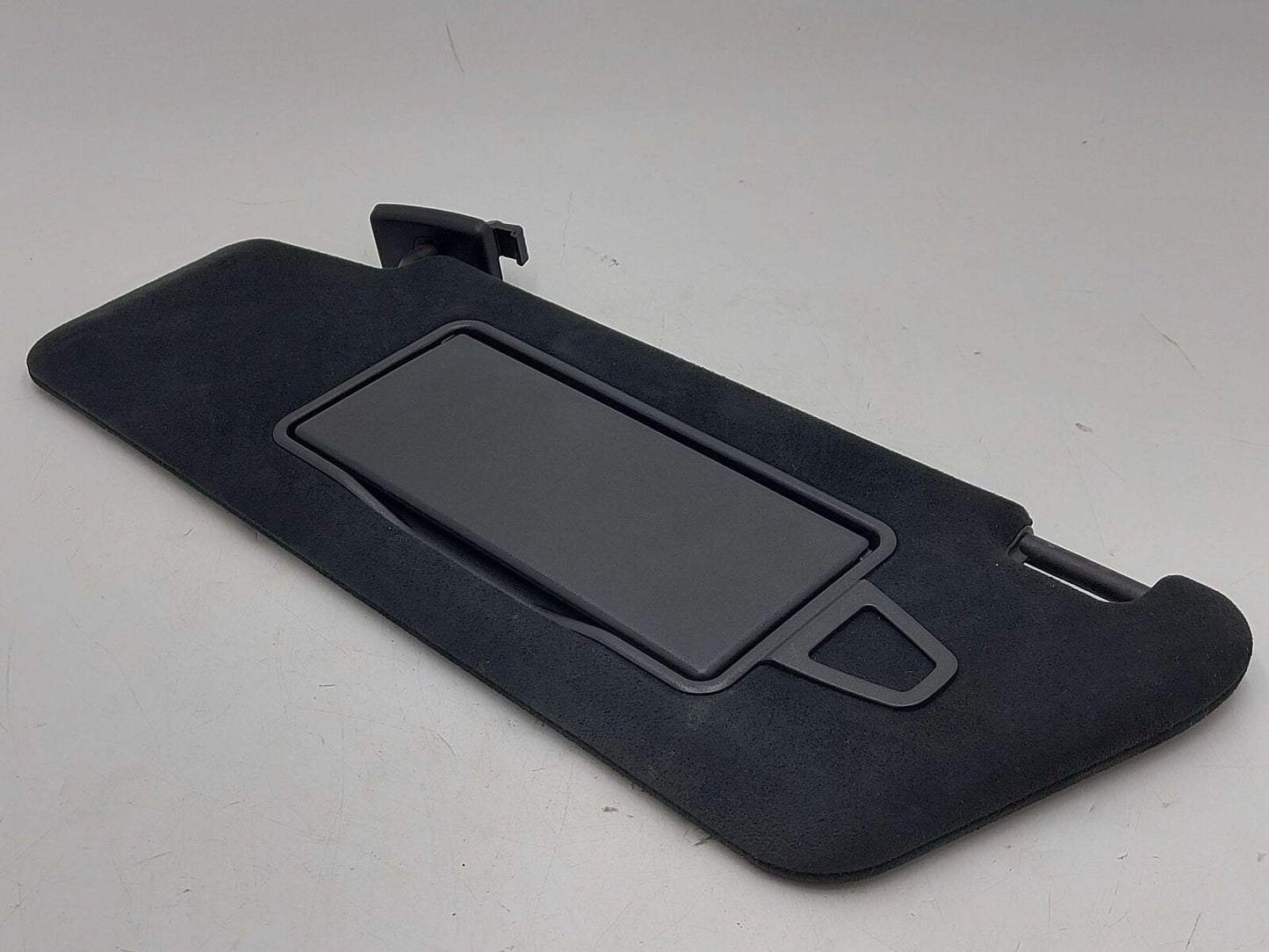 12-16 MERCEDES CLS63S AMG W218 LEFT SUN VISOR BLACK SUEDE ALCANTARA 800A