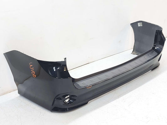 11-17 TOYOTA SIENNA SE REAR BUMPER COVER MIDNIGHT BLACK 52159-08060