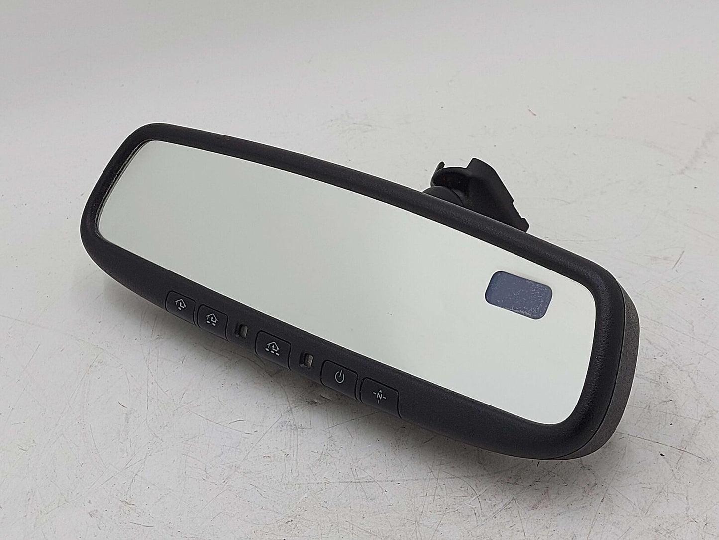 11-16 TOYOTA HIGHLANDER REAR INTERIOR VIEW MIRROR AUTO DIMMING W/ COMPASS BLACK