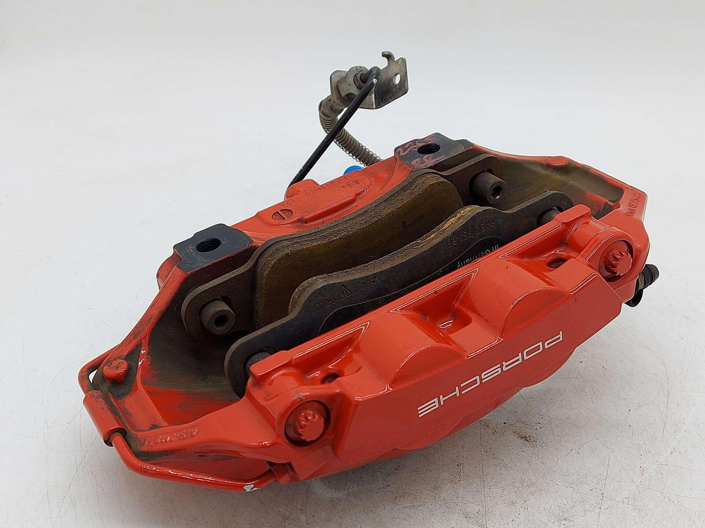 16 PORSCHE CAYMAN GT4 981 REAR RIGHT CALIPER RED 991352428