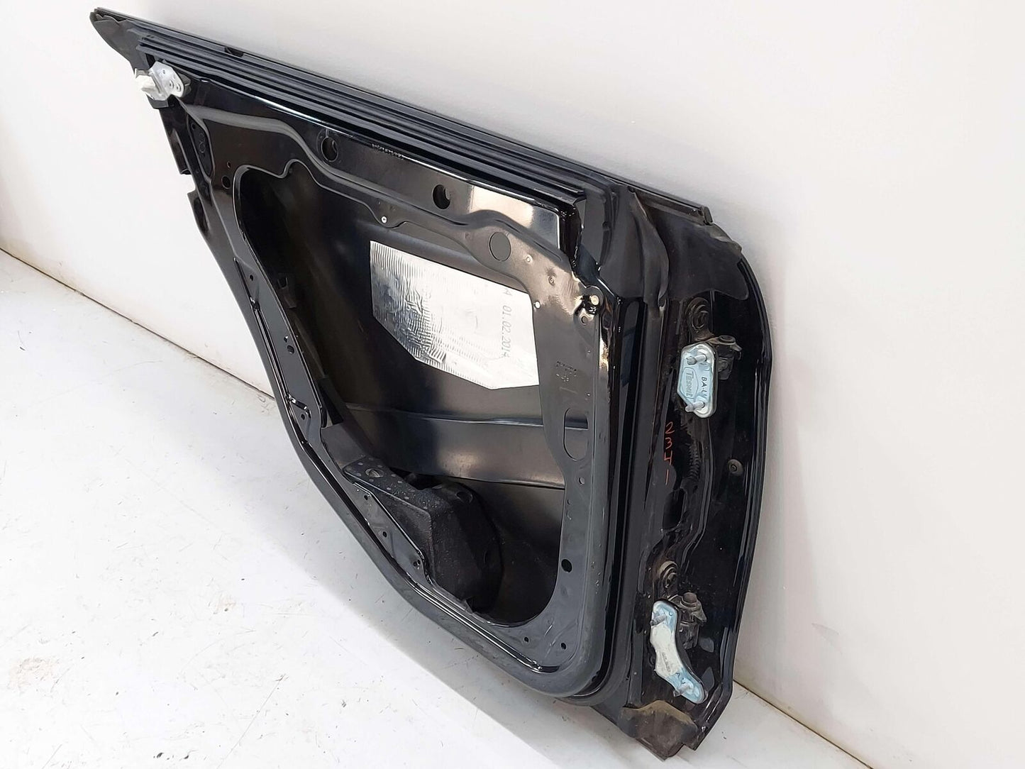 12-18 Mercedes W218 CLS63S AMG REAR LEFT DOOR SHELL OBSIDIAN BLACK