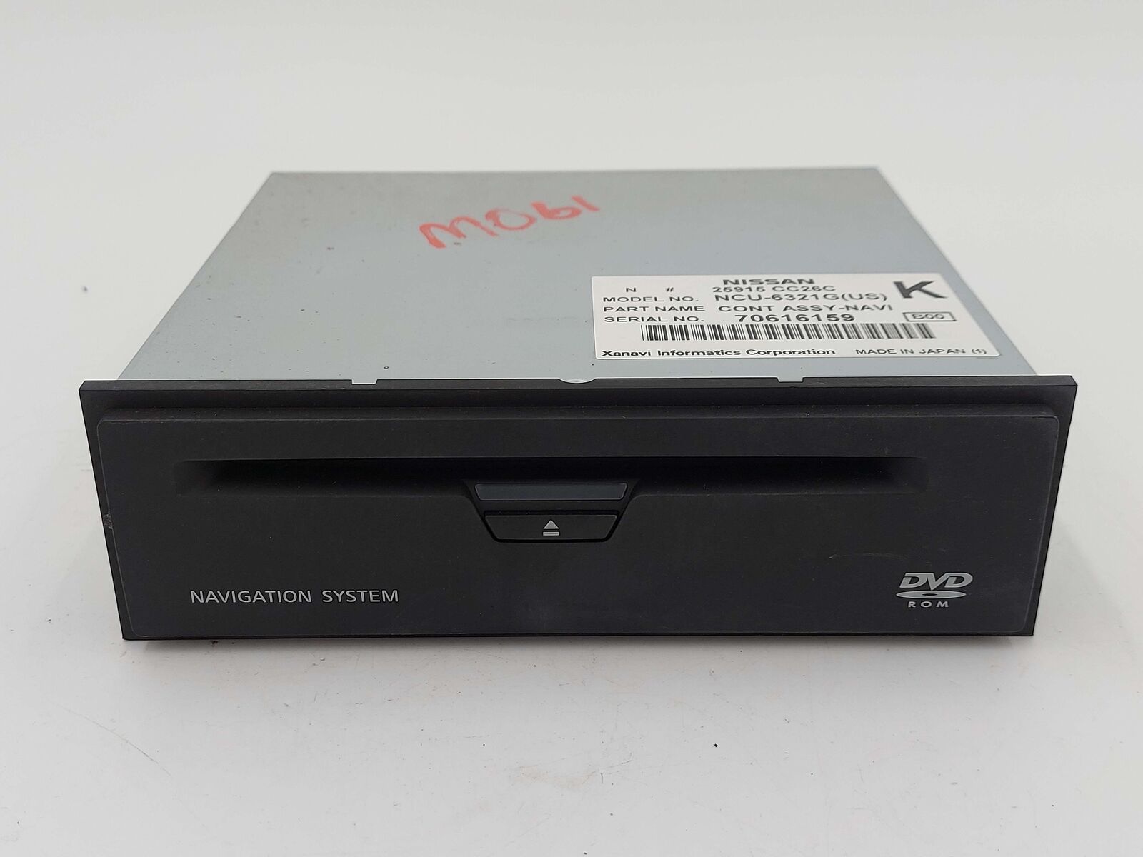 07-08 INFINITI FX45 NAVIGATION DVD DRIVE PLAYER 25915CC26C