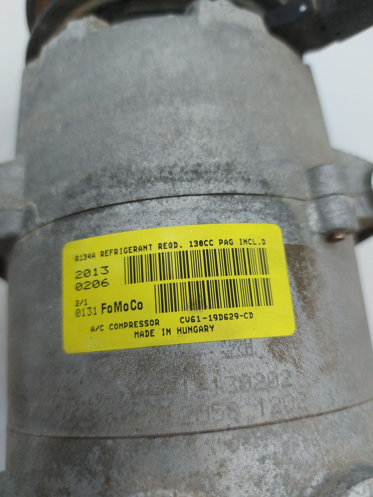 13 14 15 16 FORD ESCAPE A/c AC Air Compressor Cv61-19d629-cd 20K Km's 1.6L