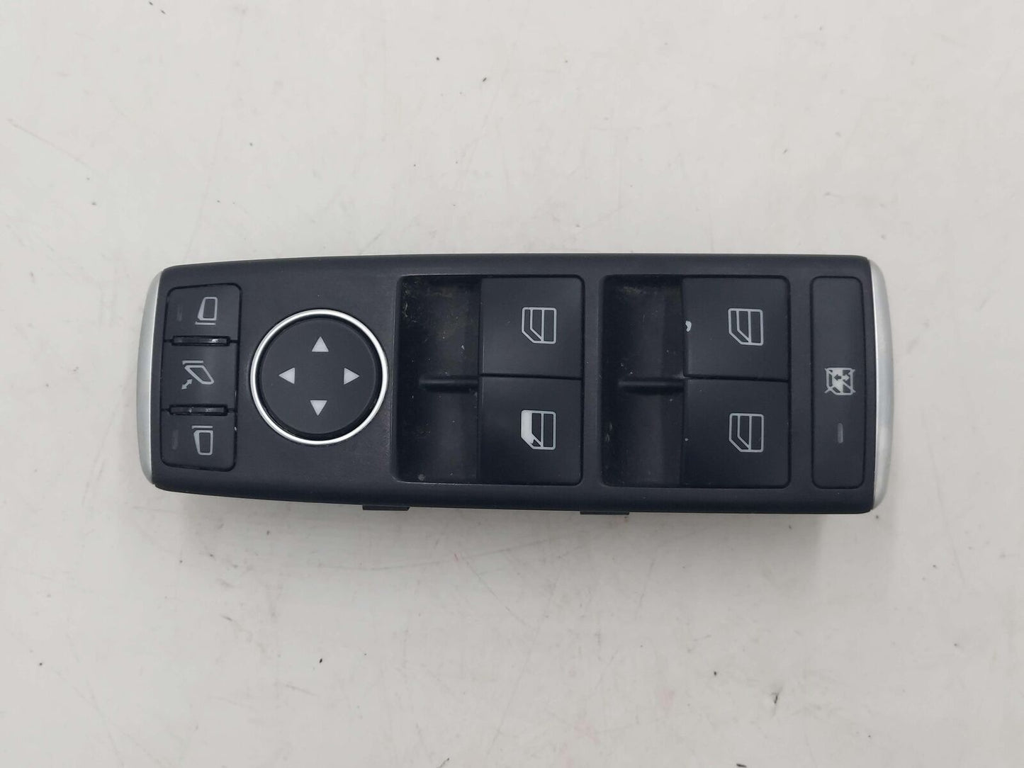 12-14 Mercedes W218 CLS63S AMG FRONT LEFT DOOR MASTER WINDOW MIRROR SWITCH