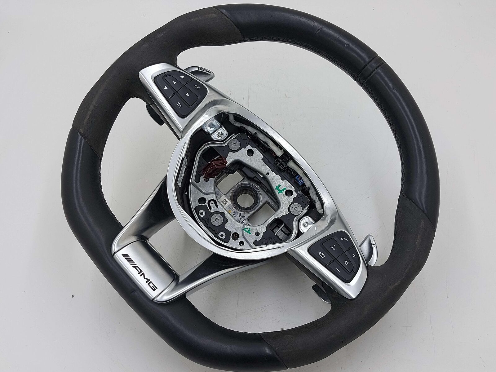 16-19 MERCEDES GLE63S AMG W166 Performance Steering Wheel W/ Paddles Shifters 