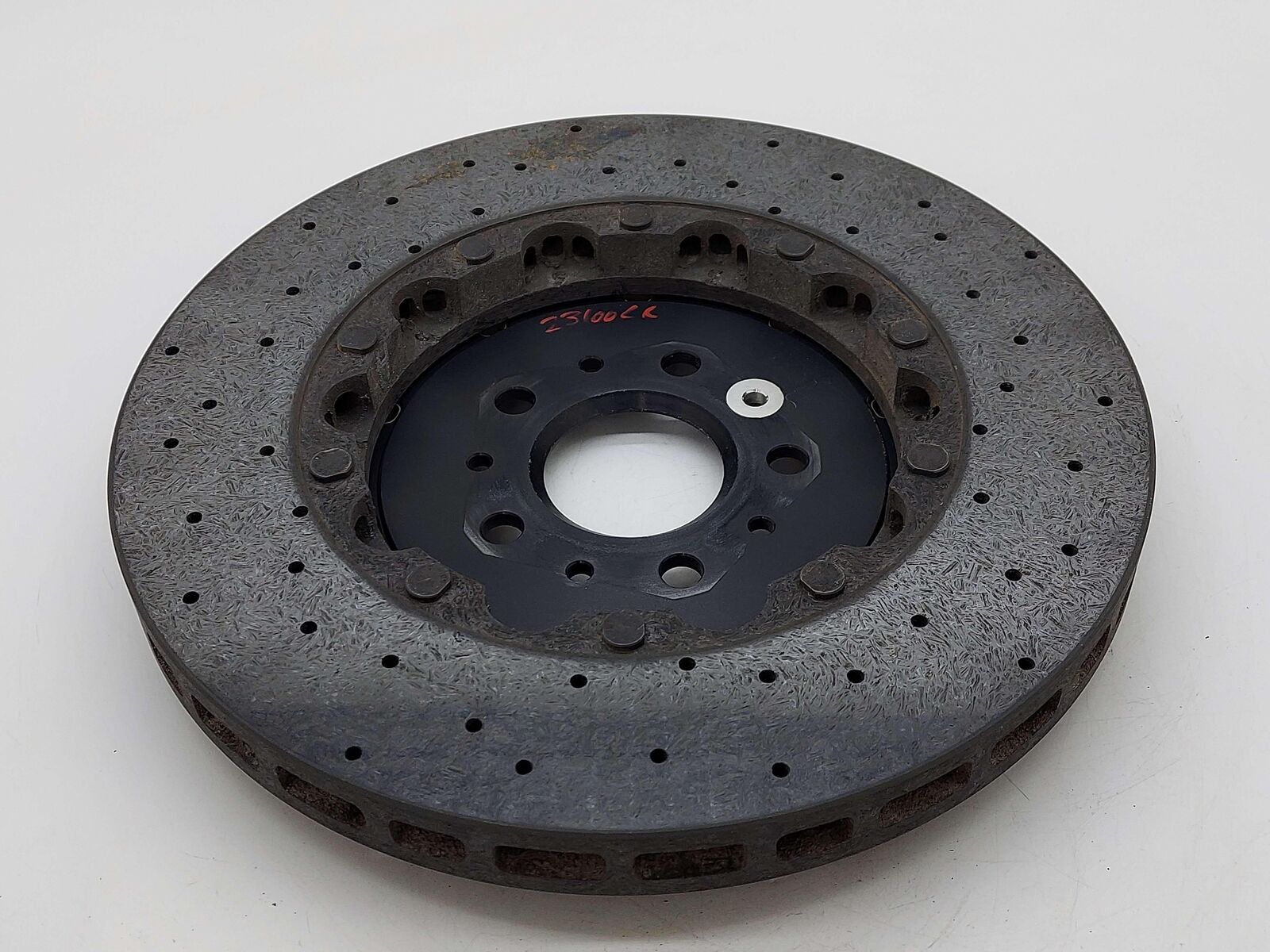 2021 FERRARI ROMA F169 REAR BRAKE ROTOR CARBON CERAMIC 4.7KG 338393 49T32510