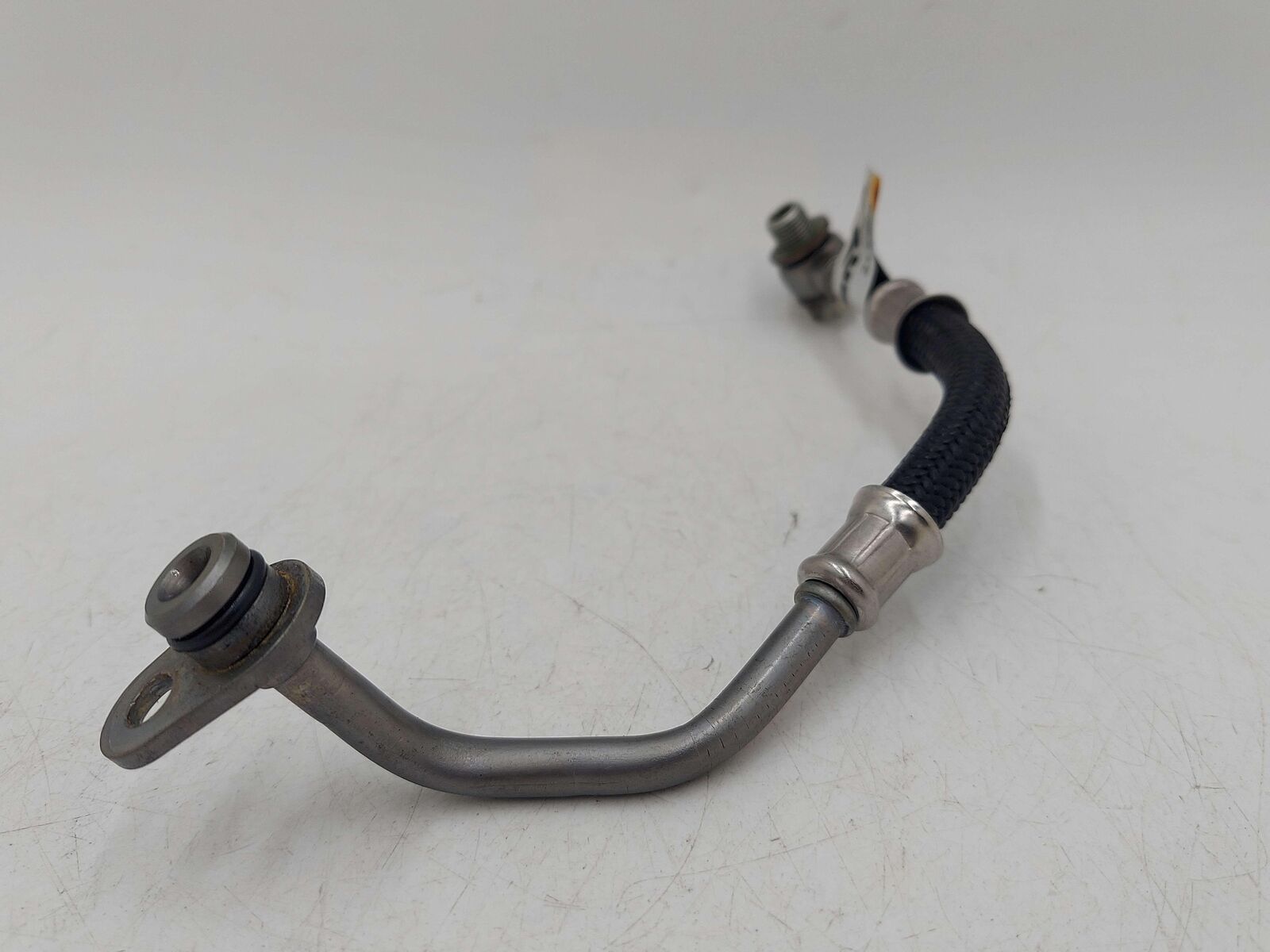 2023 McLaren Artura Oil Cooler Line LH Left Turbo Oil Feed Line 16FA365CP