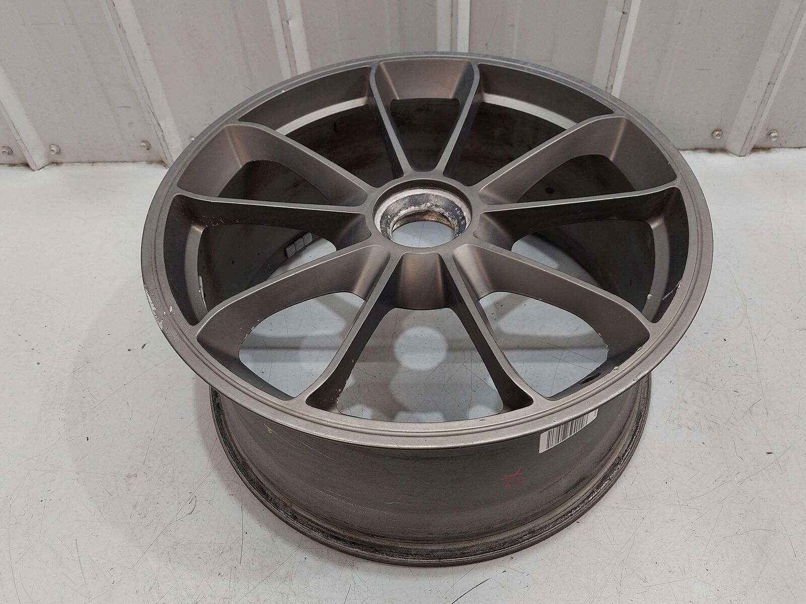 14-16 PORSCHE 911 991 GT3 FRONT WHEEL RIM 20X9 10 SPOKE ALLOY *NOTE