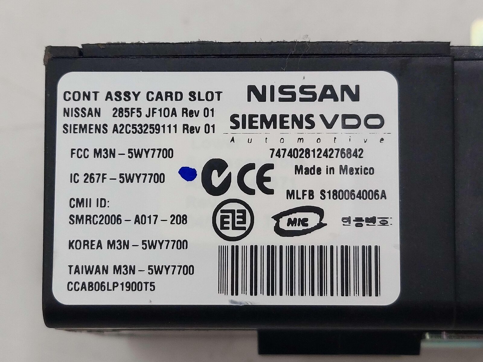 09 NISSAN GTR R35 ECU ENGINE COMPUTER KEY BCM MODULE SET 284B1JF31A 60K KM'S