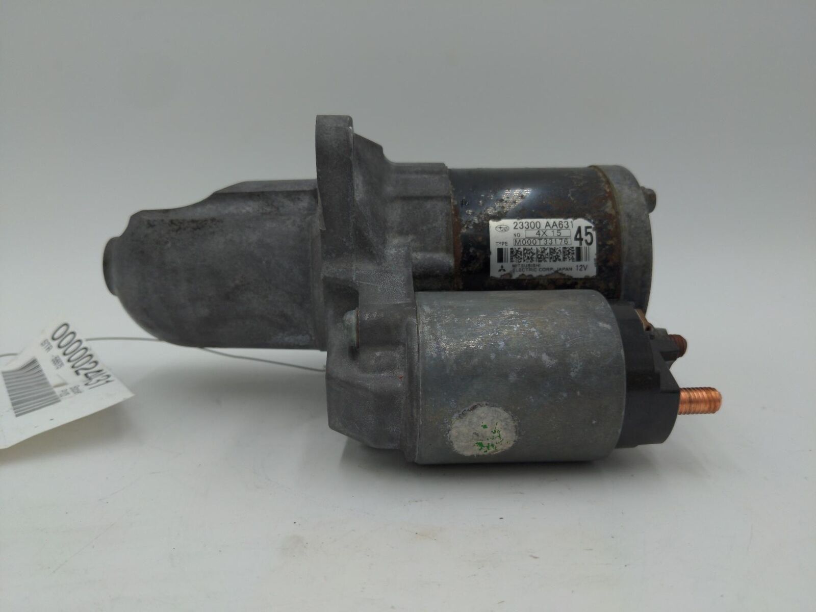 15-21 SUBARU WRX Starter Motor 23300aa631 80K KM'S 2.0L MT