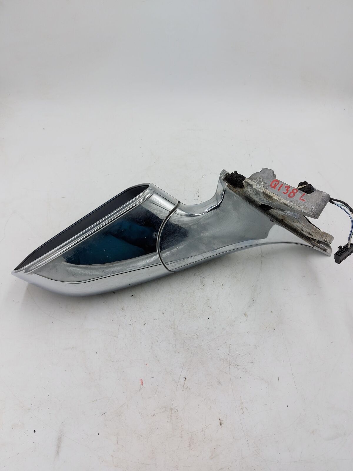 💥14 TESLA S LH Left Door Mirror *scuffed* Blue Heated💥