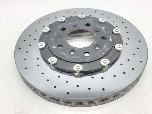 2024 ASTON MARTIN DB12 VOLANTE REAR RIGHT BRAKE DISC ROTOR CARBON CERAMIC