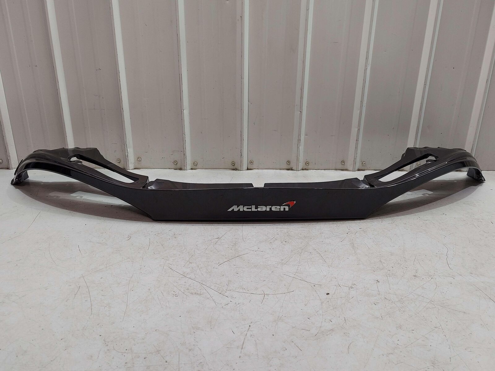 2016 MCLAREN 540C REAR BUMPER UPPER WING SPOILER SECTION GREY *NOTE